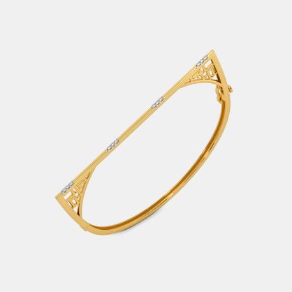 The Anaisha Oval Bangle