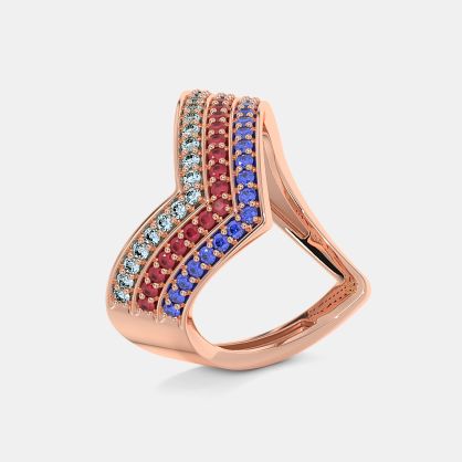 The Chevv Chevron Ring