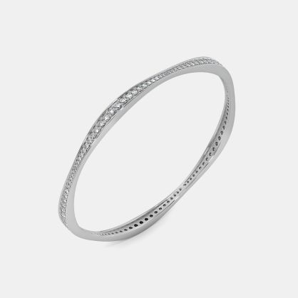 The Aqualis Eternity Round Bangle