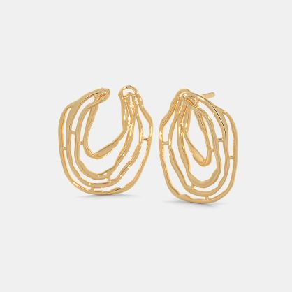 The Pyrralion Orange Peel Earrings