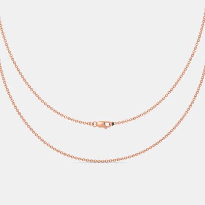 The Rose Gold Cable Chain