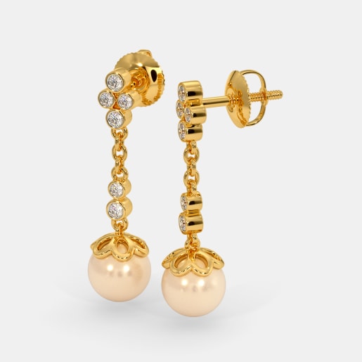Buy 300+ Pearl Earrings Online | BlueStone.com - India's #1 Online ...