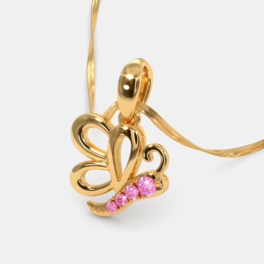 The Pretty Butterfly Pendant For Kids