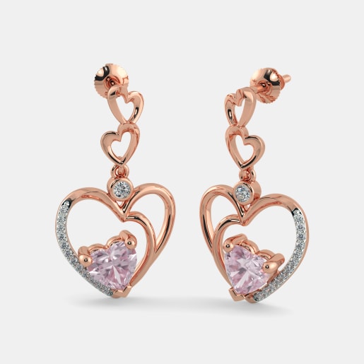 The Priyanka Heart Earrings
