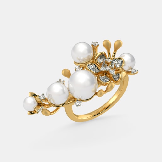 The Winter Plum Cocktail Ring