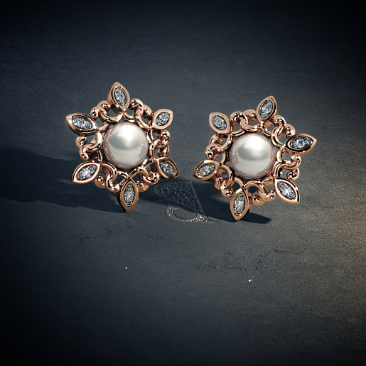 Buy 250+ Pearl Earrings Online | BlueStone.com - India's #1 Online ...