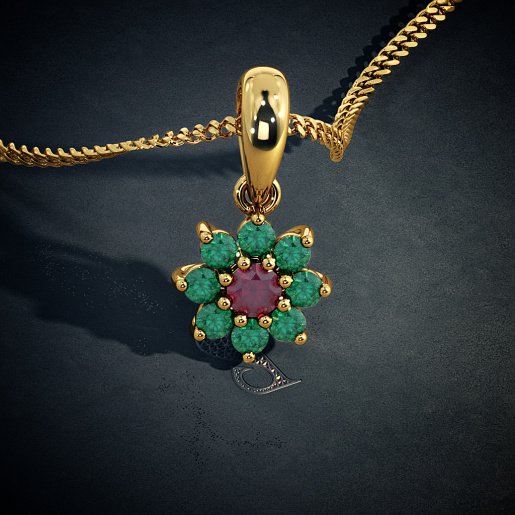 Buy 50+ Gemstone Pendants Online  BlueStone.com - India's #1 Online 