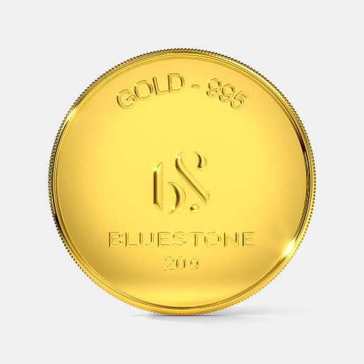 20 gram 24 KT Gold Coin