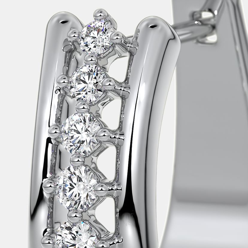 The Iris Huggie Earrings - image 5