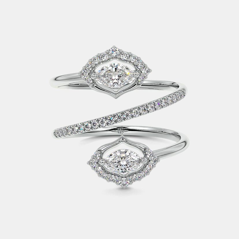 The Dulcia Spiral Ring - image 7