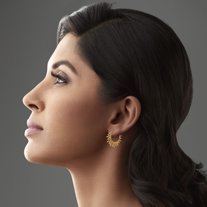 The Edytha Hoop Earrings - image 3