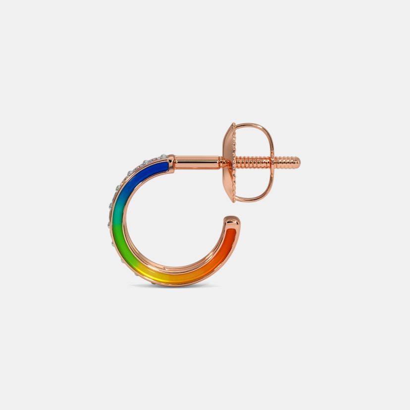 The Cedra Huggie Earrings - image 5
