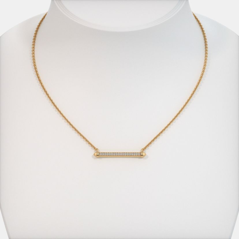The Isabella Bar Necklace - image 3