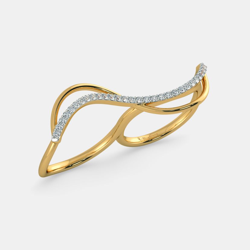 The Sharon Two Finger Ring - image 1