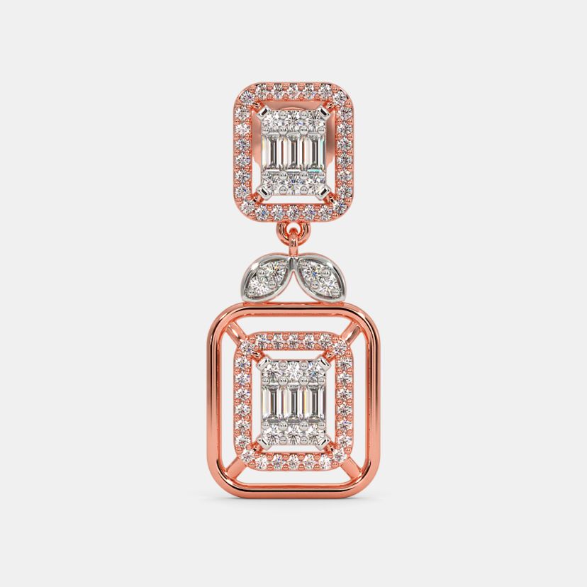 The Amalita Bridal Drop Earrings - image 7