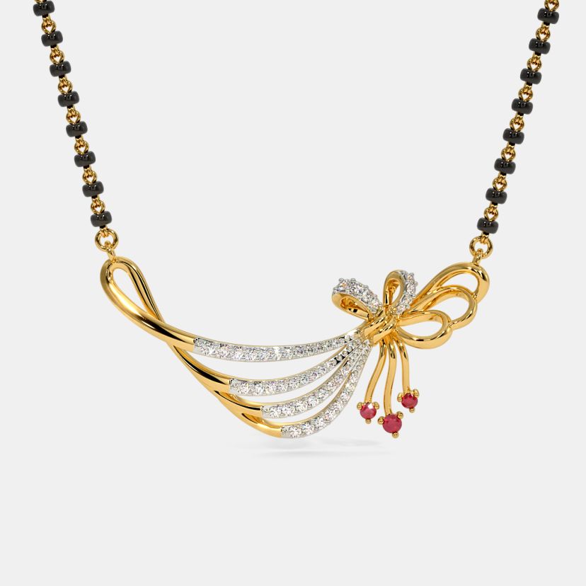 The Madhavni Mangalsutra Pendant - image 5