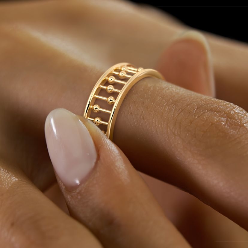 The Plenteous Wired Band Ring - image 6