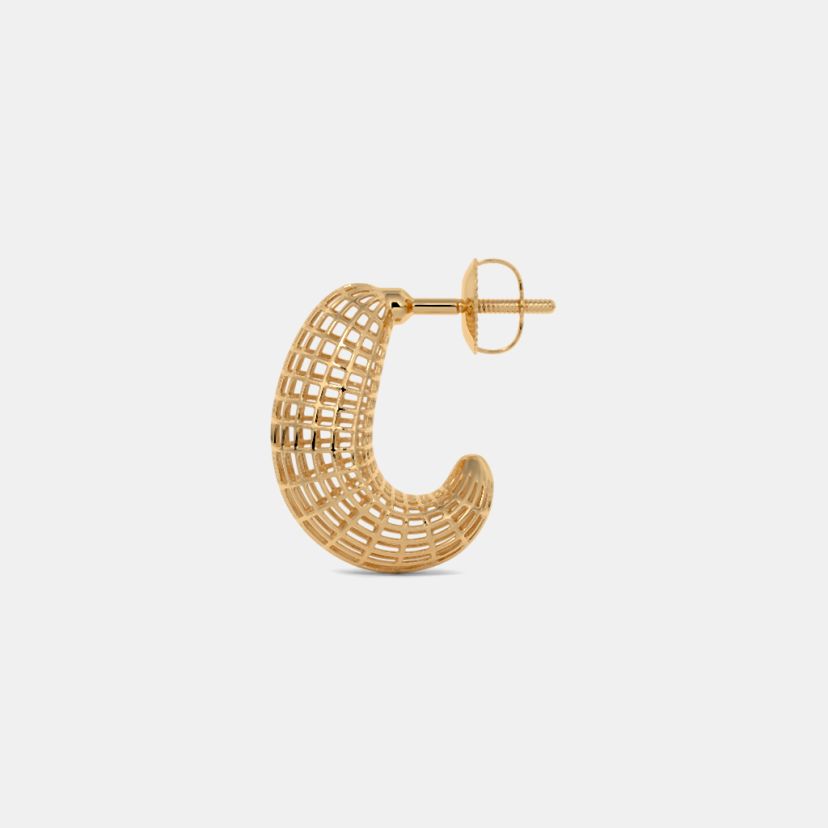 The Bahareh Huggie Earrings - image 8