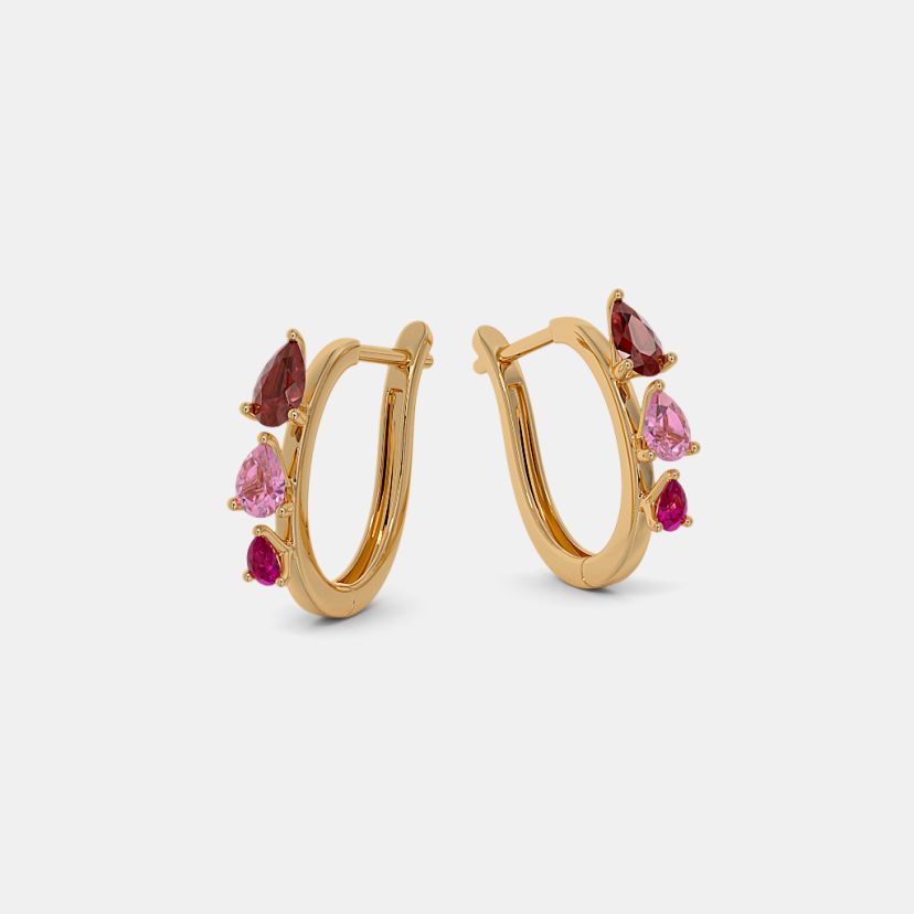 The Mislavina Huggie Earrings - image 5