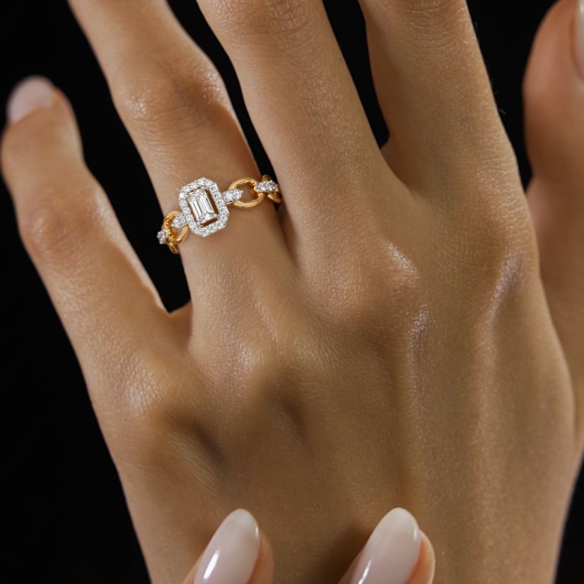 The Melded Solitaire Ring - image 4