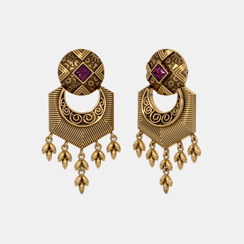 The Edgymoon Drop Earrings - image 1
