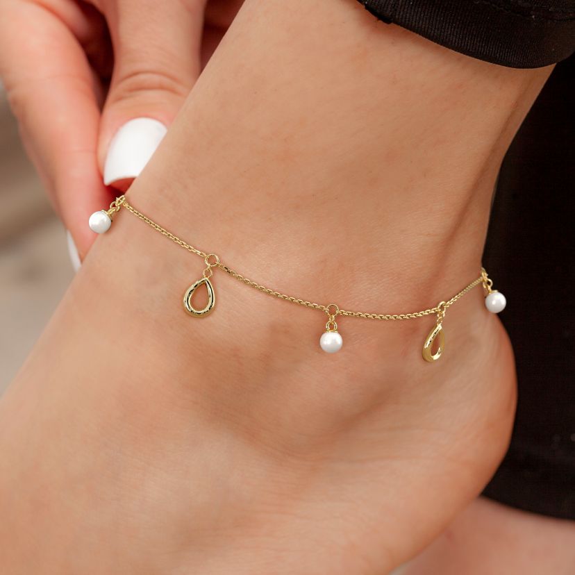The Flaneur Anklet - Back View