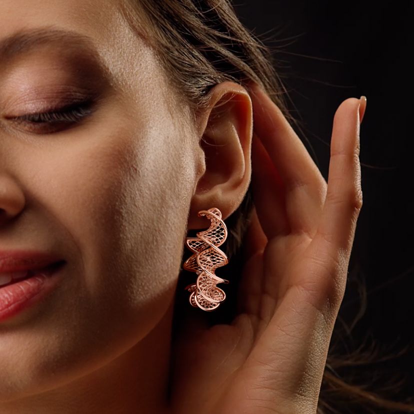 The Pristina Hoop Earrings - image 4