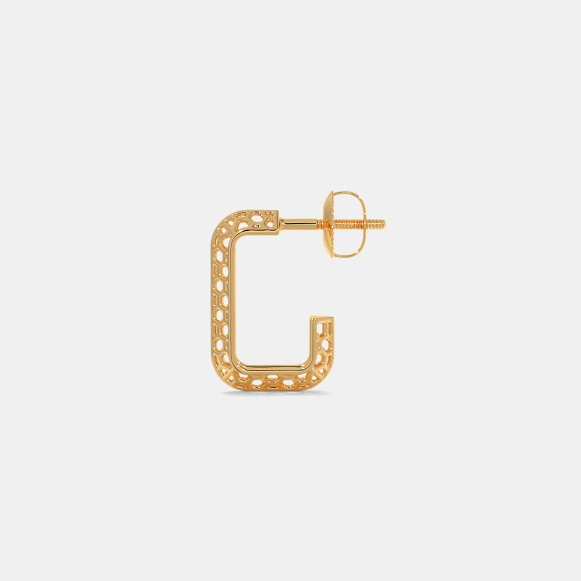 The Aurivera J Hoop Earrings - image 9