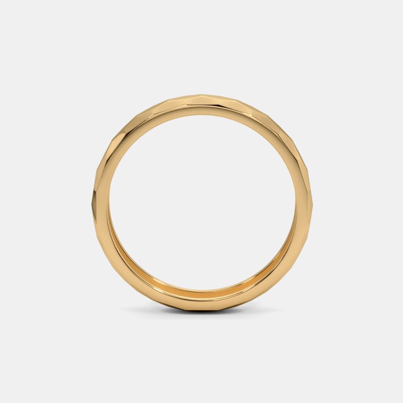 The Nubia Textured Band Ring - image 5