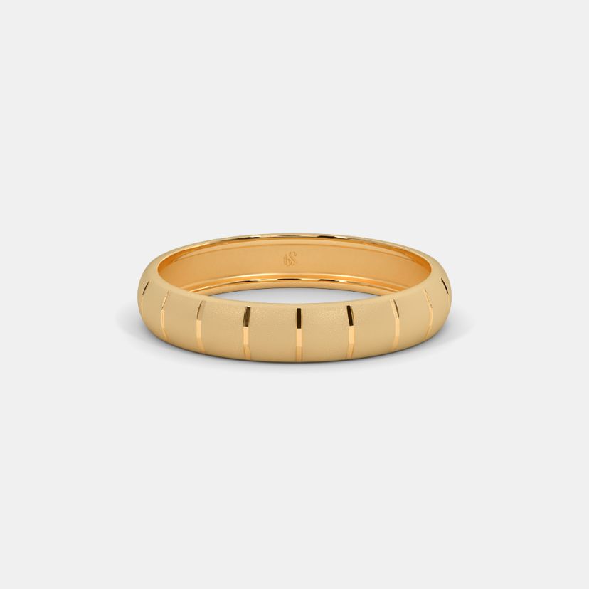 The Oralie Textured Band Ring - image 4