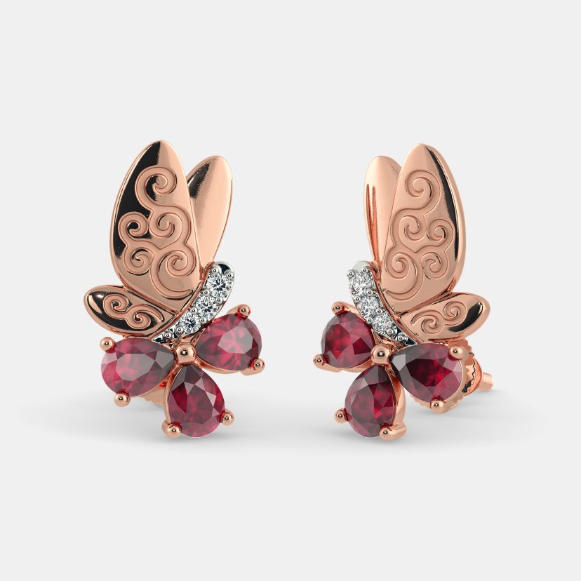 The Sara Butterfly Stud Earrings - image 1