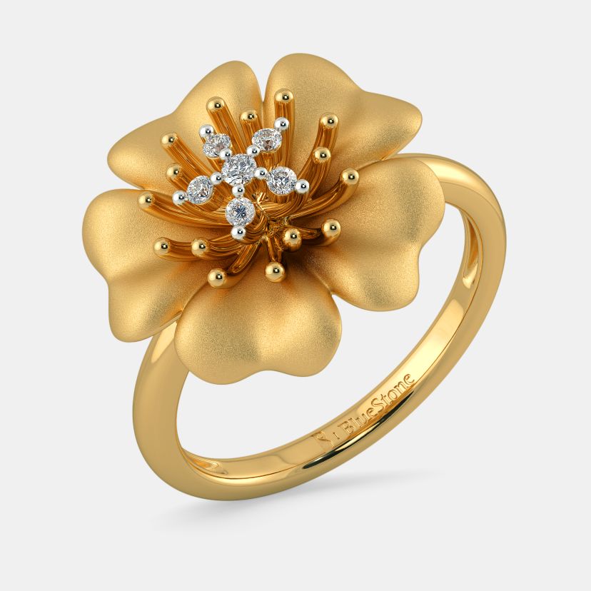 Designer floral rings by bluestone discount