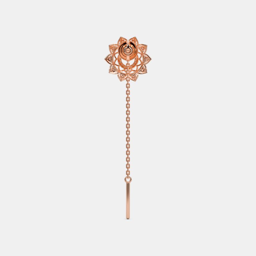 The Niddle Flower Sui Dhaga Earrings - image 7