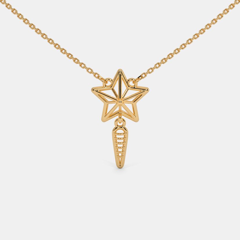 The Star Drop Pendant Necklace - image 4