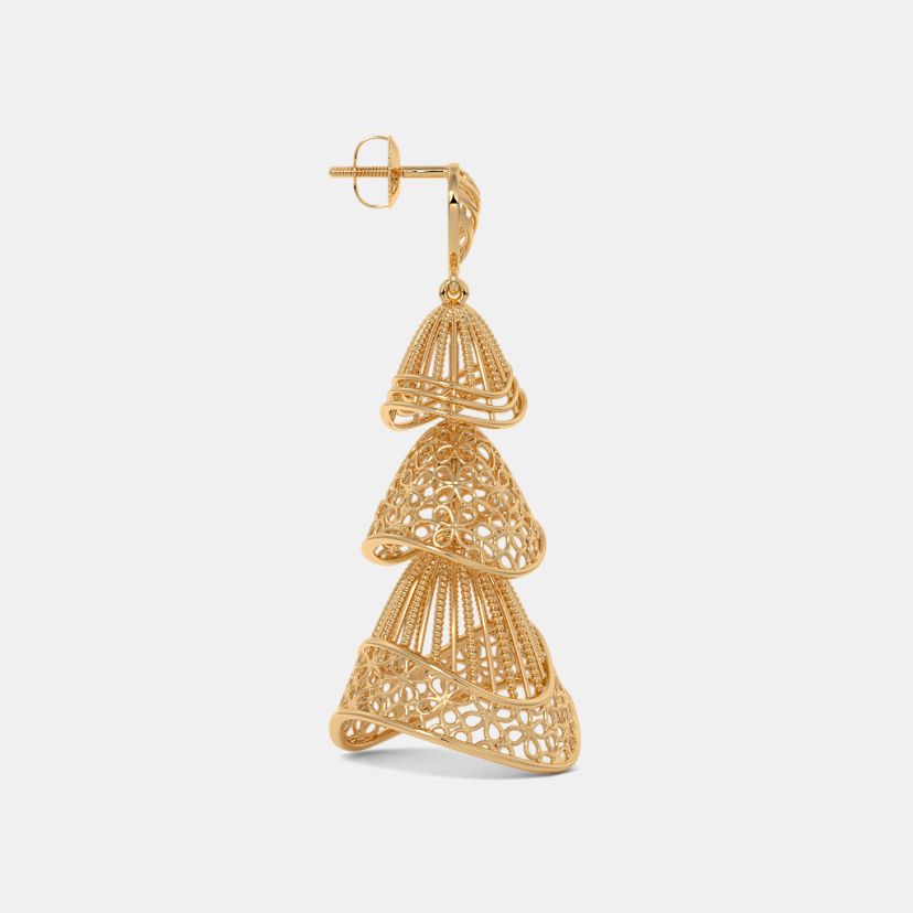 The Trielle Jhumka Earrings - image 7