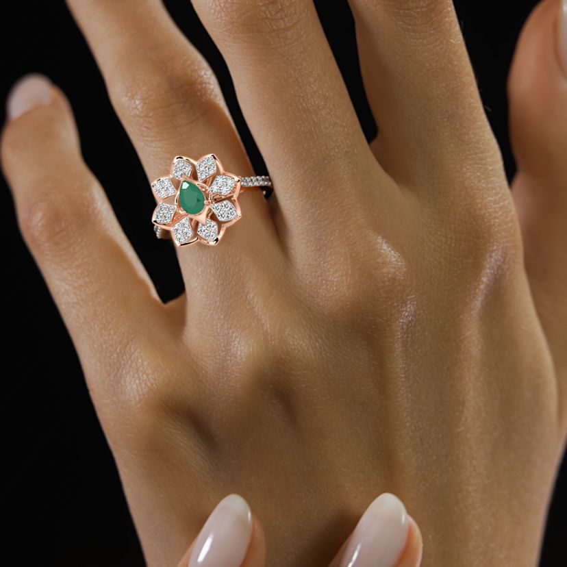 The Clovette Cocktail Ring - image 4