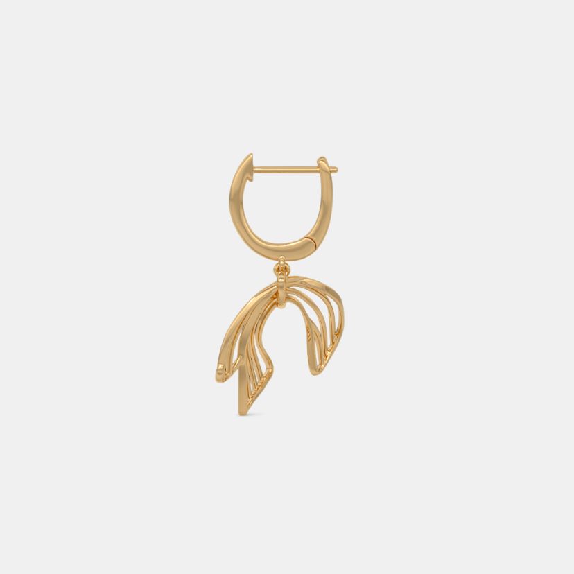 The Vertra Dangle Hoop Earrings - image 5