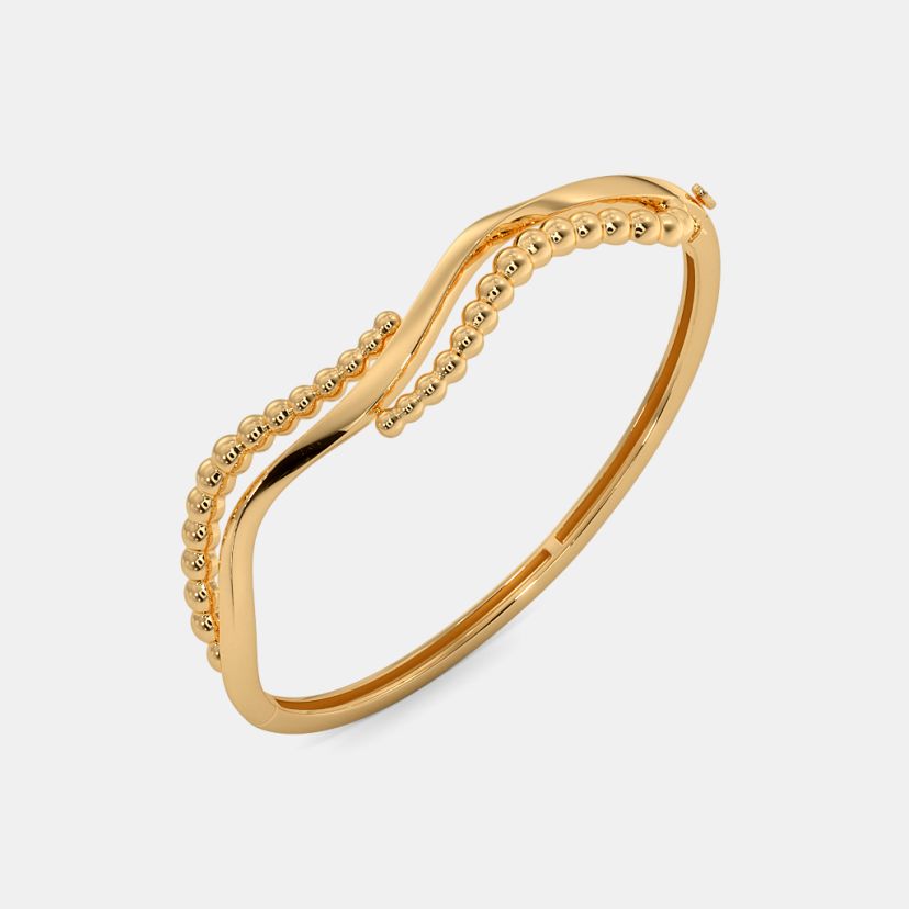 The Goldenna Oval Bangle - image 1