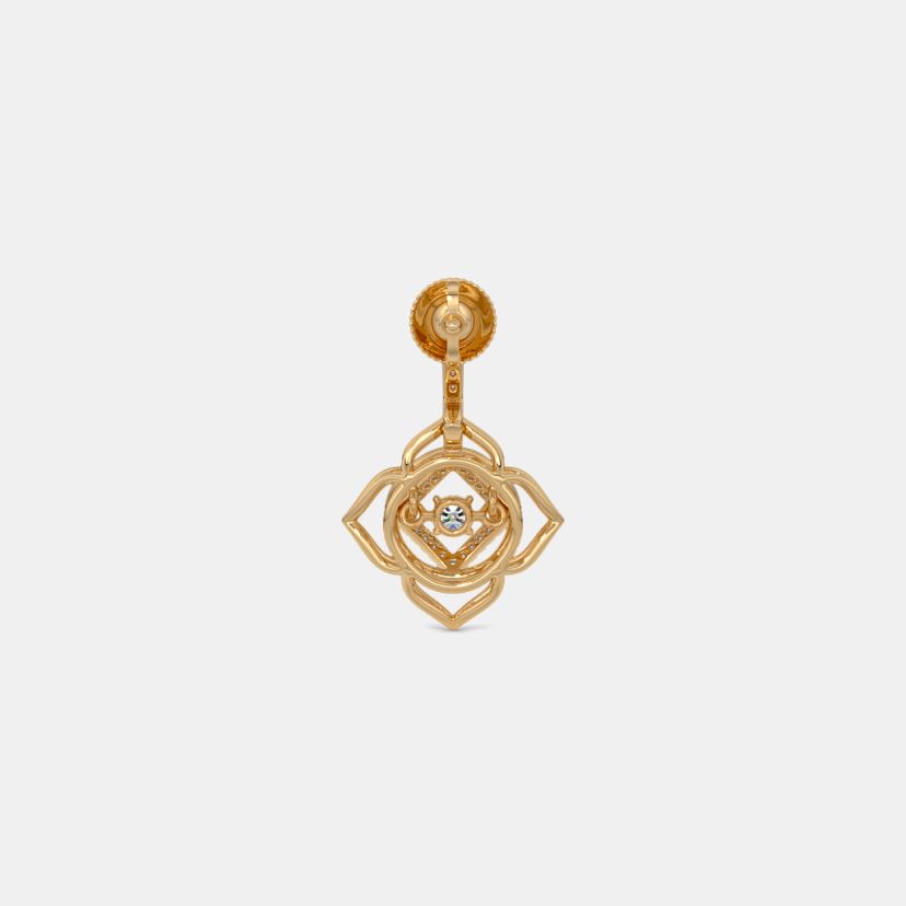 The Oscillia Dangle Hoop Earrings - image 6