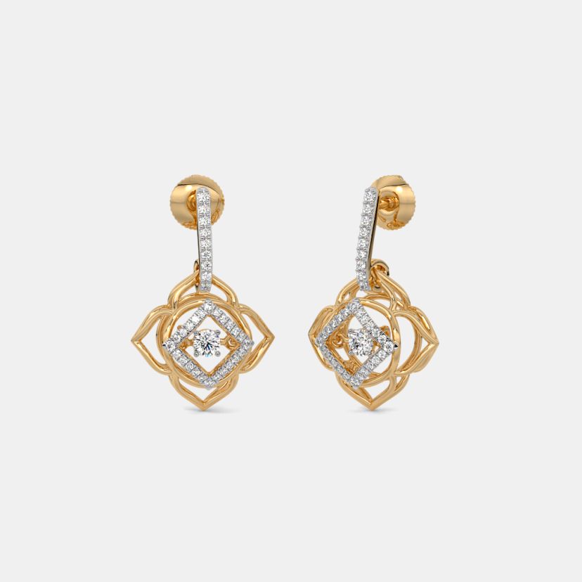 The Oscillia Dangle Hoop Earrings - image 1