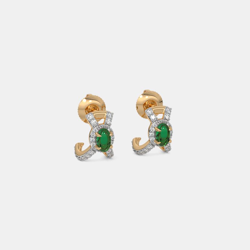 The Noeva J Hoop Earrings - image 5