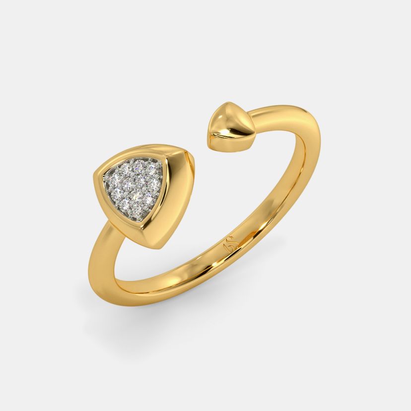 The Barett Pave Top Open Ring - image 1
