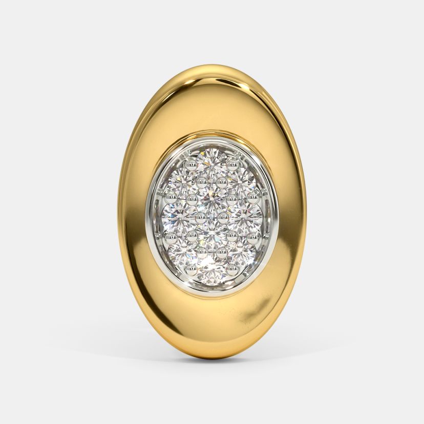 The Ilias Pave Stud Earrings - image 4