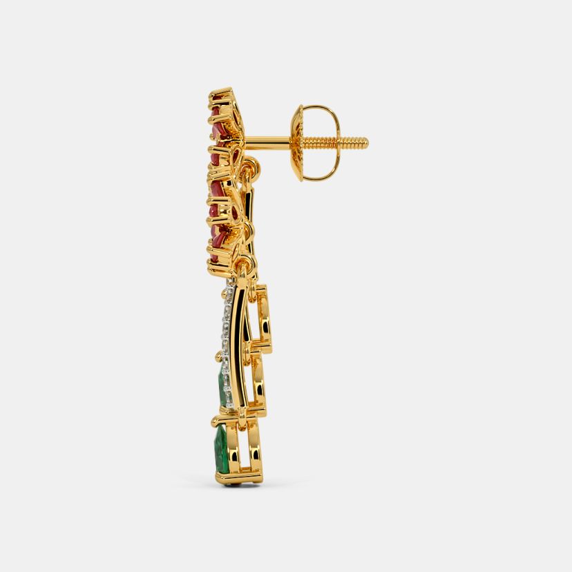 The Aaritra Drop Earrings - image 4