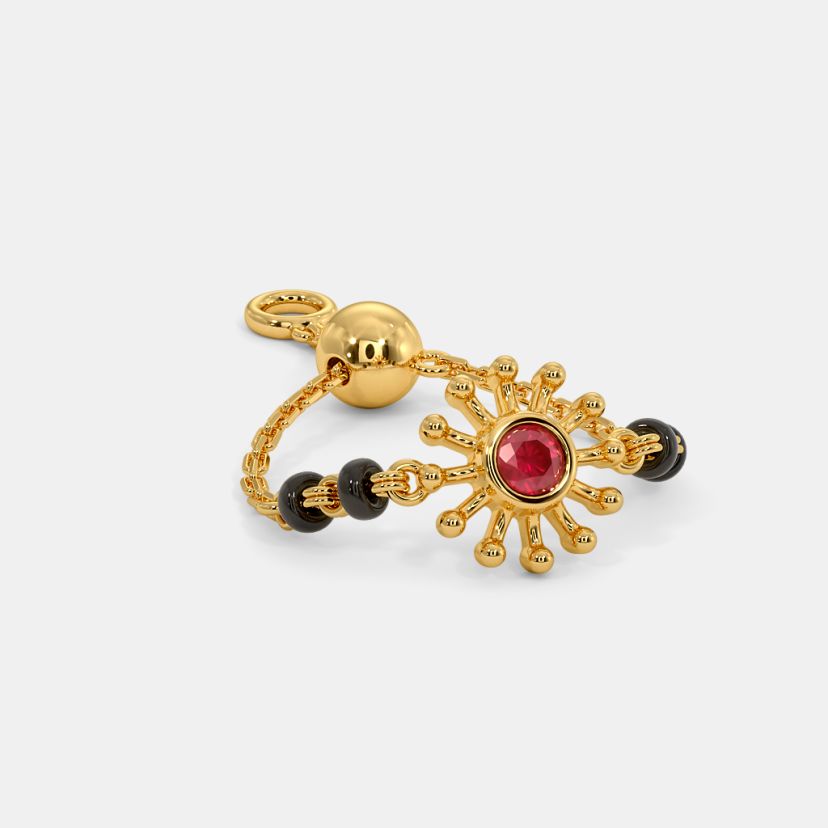 The Sweet Mangalsutra Slider Ring - image 5