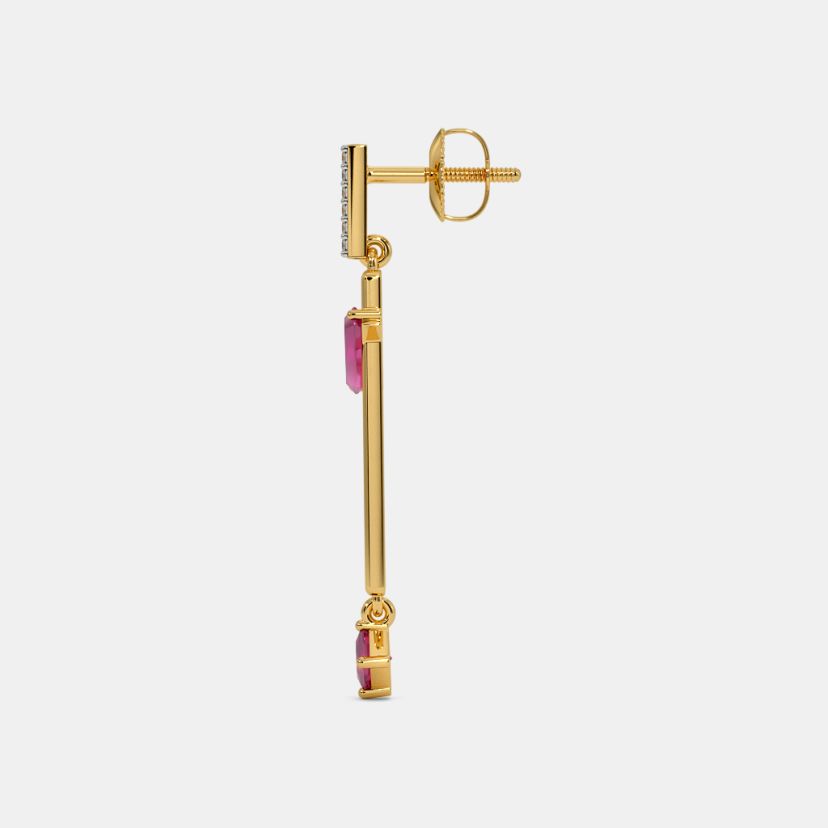 The lovanna Mismatch Drop Earrings - image 6