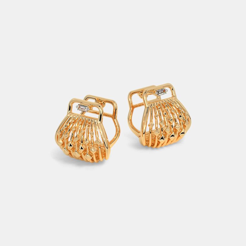 The Faliha Purse Hoop Earrings - image 6