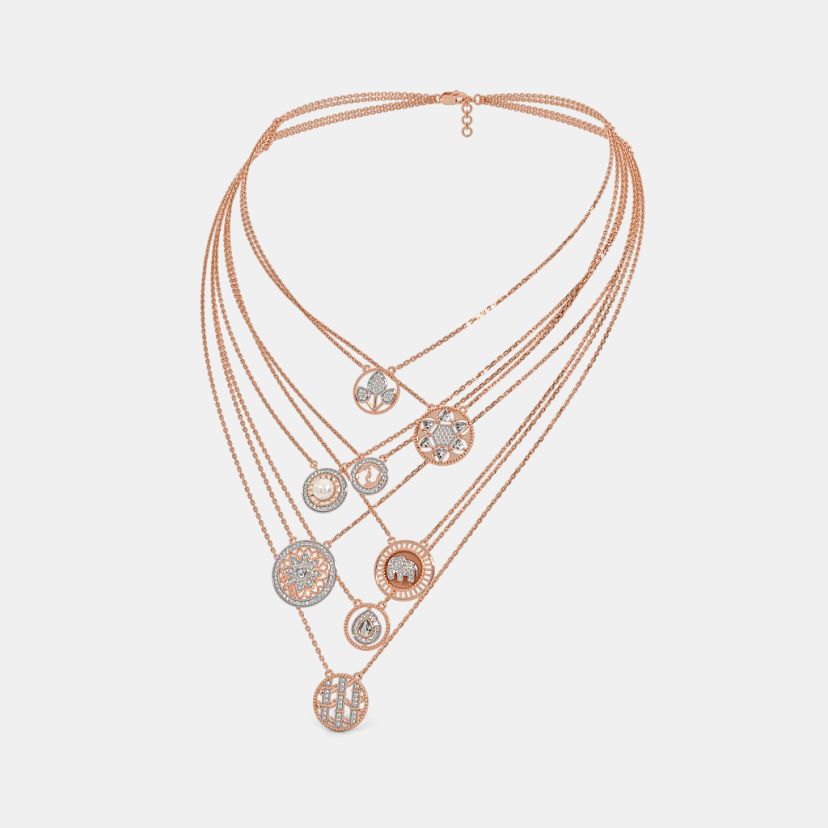 The Shriya Ashta Multi Layered Necklace - image 5