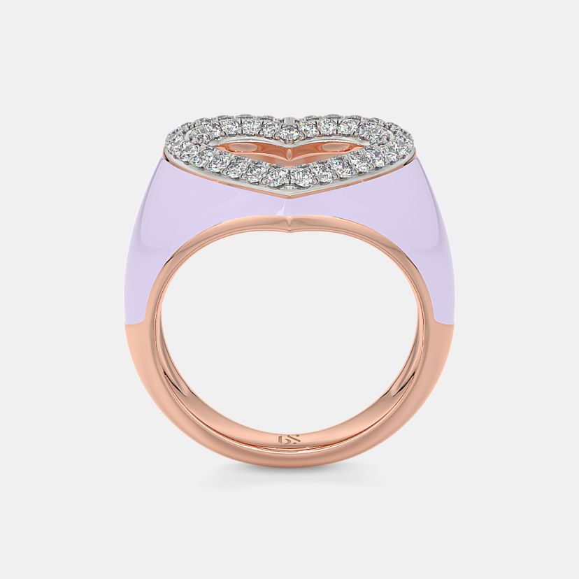 The Lavender Heart Ring - image 8