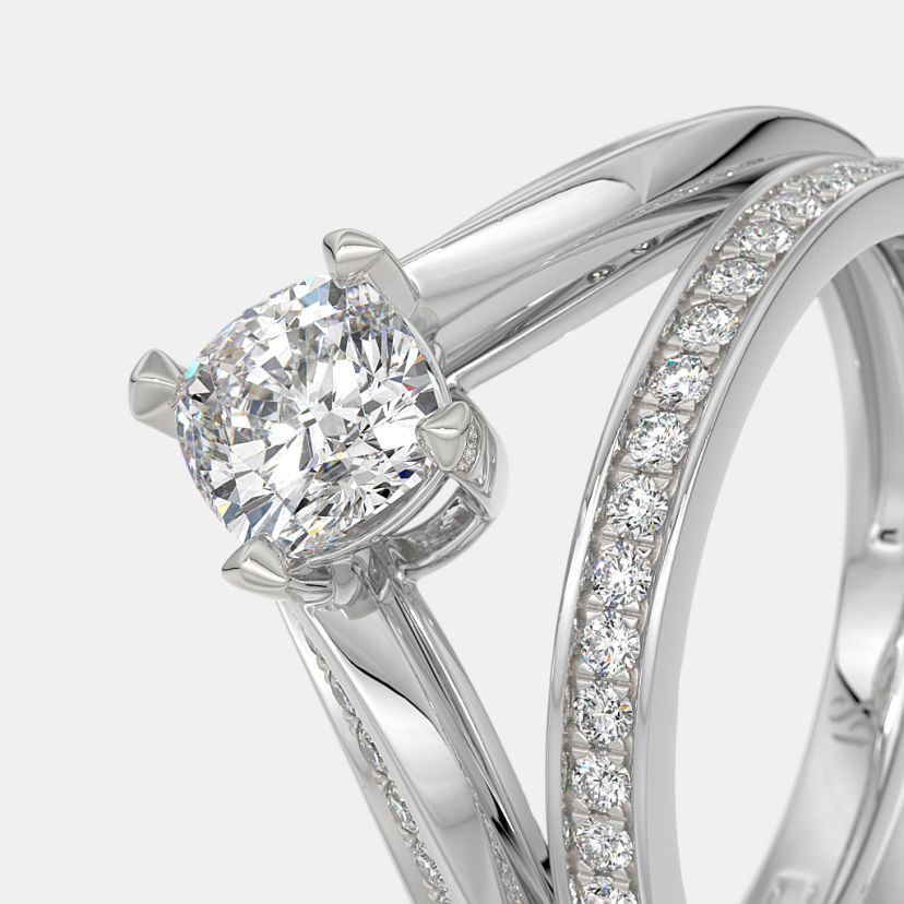 The Brillessa Bridal Ring Set - image 5